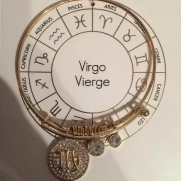 Aldo zodiac bangle bracelet in Virgo. - Picture 2 of 3